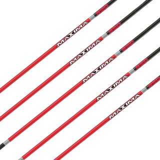 Shaft | CARBON EXPRESS Maxima Red - Spine 350 - Carbon - incl. Nock, Collar, Insert | Full Length - uncut