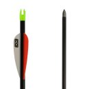 Complete Arrow | EASTON Inspir&eacute; - Carbon - Spine 570 - Fletched at Factory