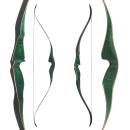 JACKALOPE - Malachite - 60 inches - One Piece Recurve Bow - 30-60 lbs