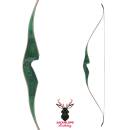 JACKALOPE - Malachite - 60 inches - One Piece Recurve Bow - 30-60 lbs