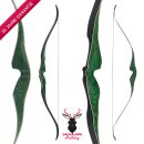 JACKALOPE - Malachite+ - 60 Zoll - One Piece Recurvebogen...