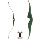 JACKALOPE - Malachite+ - 60 Zoll - One Piece Recurvebogen - 30-60 lbs