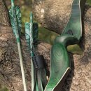 JACKALOPE - Malachite - 60 inches - One Piece Recurve Bow - 30-60 lbs