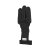 JACKALOPE Deluxe - Schiesshandschuh | Größe: S | Farbe: Obsidian