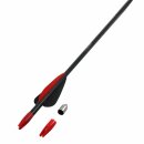 !!TIP!! TropoSPHERE Fibreglass Arrow with Standard Fletching