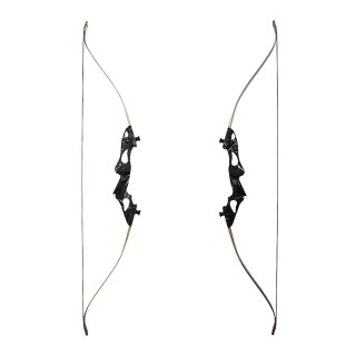 DRAKE Parrot - 58 inches - 30 lbs - Take Down Recurve Bow | Colour: Muddy Black