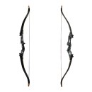 DRAKE Parrot - 58 inches - 30 lbs - Take Down Recurve Bow | Colour: Muddy Black