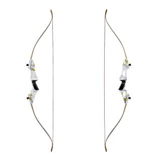 DRAKE Parrot - 58 inches - 45 lbs - Take Down Recurve Bow | Colour: Muddy White