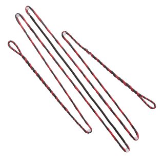 JACKALOPE Flash Speed String - Flemish spliced | Recurve Bow | 62 inches | Red Beryl