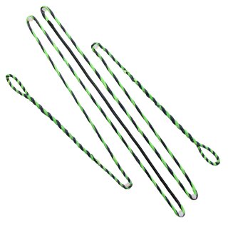 JACKALOPE Whisper String - Flemish spliced | Recurve Bow | 58 inches | Malachite
