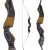 JACKALOPE - Obsidian - 64 inches - Refined Recurve Bow Take Down - 25-50 lbs