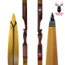 JACKALOPE - Red Beryl - 62 inches - Refined Recurve Bow Take Down - 20-50 lbs