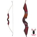 JACKALOPE - Red Beryl - 62 Zoll - Refined Recurvebogen Take Down - 20-50 lbs