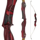 JACKALOPE - Red Beryl - 64 inches - Classic Recurve Bow Take Down - 25-50 lbs