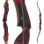 JACKALOPE - Red Beryl - 64 inches - Classic Recurve Bow Take Down - 25-50 lbs