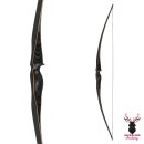 JACKALOPE - Obsidian - 68 inches - Longbow - 25-50 lbs