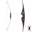 JACKALOPE - Obsidian - 68 inches - Longbow - 25-50 lbs