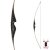 JACKALOPE - Obsidian - 68 inches - Longbow - 25-50 lbs