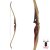 JACKALOPE - Red Beryl - 64 inches - One Piece Recurve Bow - 45 lbs | Left Hand