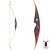 JACKALOPE - Red Beryl - 64 inches - One Piece Recurve Bow - 50 lbs | Left Hand