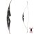 JACKALOPE - Obsidian - 62 inches - One Piece Recurve Bow - 50 lbs | Left Hand
