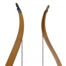 JACKALOPE - Red Beryl - 64 inches - Classic Recurve Bow Take Down - 30 lbs | Right Hand