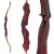JACKALOPE - Red Beryl - 64 Zoll - Classic Recurvebogen Take Down - 30 lbs | Rechtshand