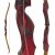 JACKALOPE - Red Beryl - 64 inches - Classic Recurve Bow Take Down - 50 lbs | Left Hand