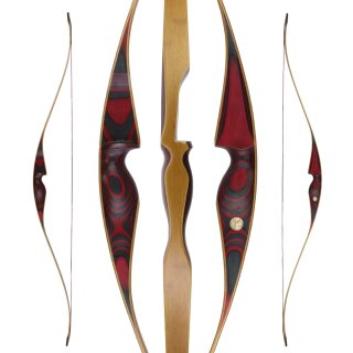 JACKALOPE - Red Beryl - 64 inches - Hybrid Bow - 40 lbs | Left Hand