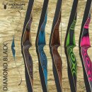 JACKALOPE by BODNIK BOWS - Diamond - 60 inches - One Piece Recurve Bow - 30-55 lbs