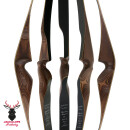 JACKALOPE - Diamond - 60 inches - One Piece Recurve Bow - 45 lbs | Right Hand | Colour: Chocolate / Black