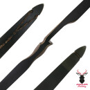 JACKALOPE - Diamond - 60 inches - One Piece Recurve Bow - 45 lbs | Right Hand | Colour: Chocolate / Black