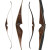 JACKALOPE - Diamond - 60 inches - One Piece Recurve Bow - 45 lbs | Right Hand | Colour: Chocolate / Black