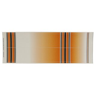 Arrowwraps | Design 203 - Farbverlauf - Länge: 8 Zoll | Farben: orange, schwarz - 2er Pack