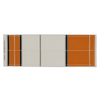Arrowwraps | Design 303 - Crown Dip - Länge: 8 Zoll | Farben: orange, schwarz - 2er Pack