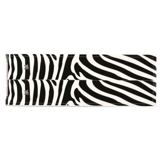 Arrow Wraps | Design 921 - Zebra - White/Black - Length: 8 inches - 2 Pieces