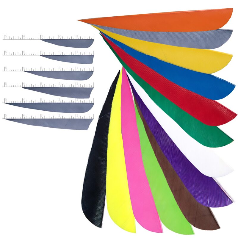 [Bestseller] BSW Solid - Feather - Single-Color - various Lengths & Shapes