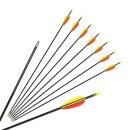 STRONGBOW 30 Inches Fiberglass Arrow-Black