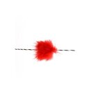 BEARPAW Funny Puffs - String Silencers | Color: Red