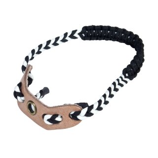 BOOSTER Braided Bow Sling | Color: Black/White
