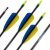 Fibreglass arrow | ECO - with Feathers | 26 inches