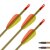 up to 20 lbs | Wooden Arrow | SIOUX - with vanes | 24 inches - up to 20/25 lbs