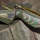 [Limited Edition] JACKALOPE - Malachite - 62 inches - One Piece Recurve Bow - 30-60 lbs