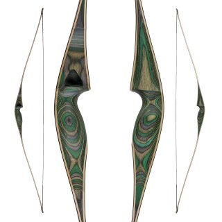 [Limited Edition] JACKALOPE - Malachite - 62 inches - Hybrid Bow - 30-60 lbs