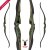 [Limited Edition] JACKALOPE - Malachite - 62 inches - One Piece Recurve Bow - 60 lbs | Left Hand