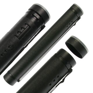 DRAKE Pfeilröhre aus Kunststoff - ausziehbar - Farbe: Schwarz