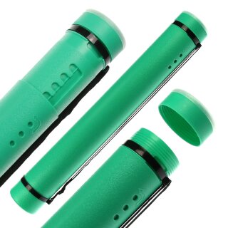 DRAKE Plastic Arrow Tube - telescopic - Colour: Green