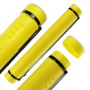 DRAKE Arrow Tube Plastic - telescopic - Colour: Yellow