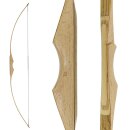 DRAKE Archer - 66 inches - 21-25 lbs - Zebrawood - Longbow | Right Hand