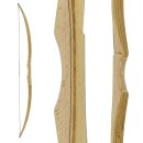 DRAKE Archer - 66 inches - 21-25 lbs - Zebrawood - Longbow | Right Hand